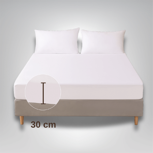 Protège matelas: Housse de Matelas Imperméable et Respirante en Jersey Doux - Maison Dormia