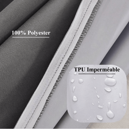 Protège - Matelas Intégral Premium Anti - Punaises (Housse Zippée) - Barrière Imperméable & Silencieuse - Maison Dormia